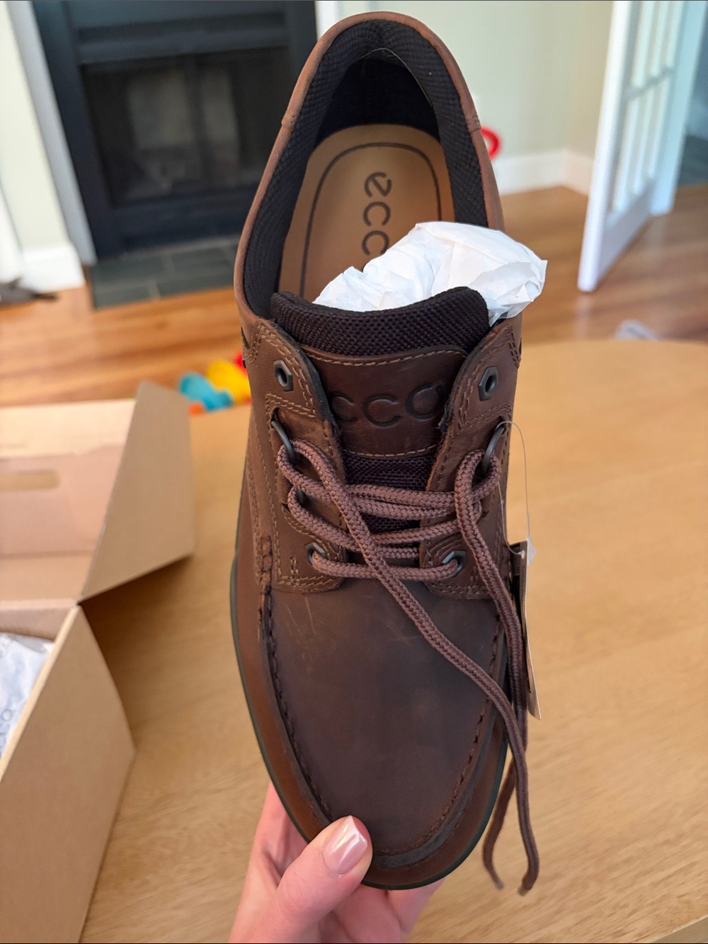 ECCO Men's Track 25 Low GTX shoes - Picture 5 of 5
